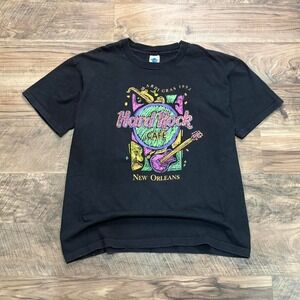 Vintage 1995 Hard Rock Cafe Mardi Gras Tee (Single Stitch) Made In USA